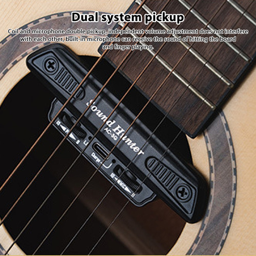 Pastillas De Resonancia Para Guitarra, Captador De Sonido, A