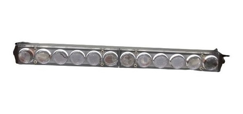 Exploradora Barra 12 Led 1 Fila 325x30x45mm C/base 36w Lupa 