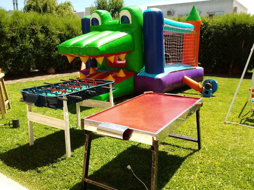 Alquiler De Inflables Cancha Living Y Juegos Salón