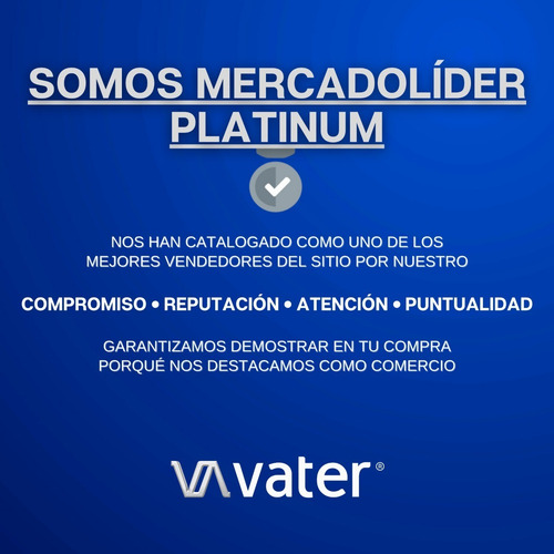 Imagen 9 de 10 de Vater Bifera Dos Hornallas + Espátula Y Guantes De Regalo