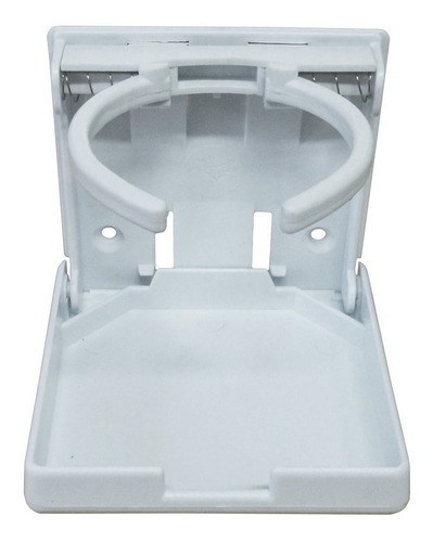 Posa Vaso Plástico Plegable Embutir Negro/blanco Nautica Color Blanco