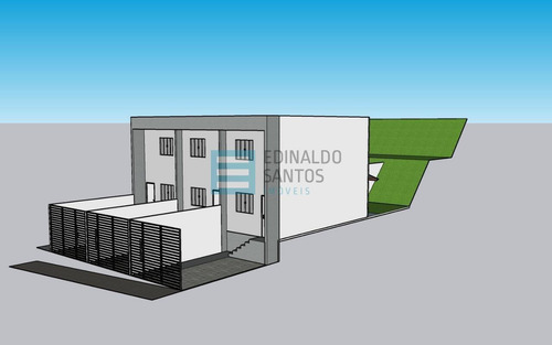 Imagem 2 de 9 de Edinaldo Santos - Novidade No Bairro De Sta Cruz, Casas Geminadas De 2/4 - 927