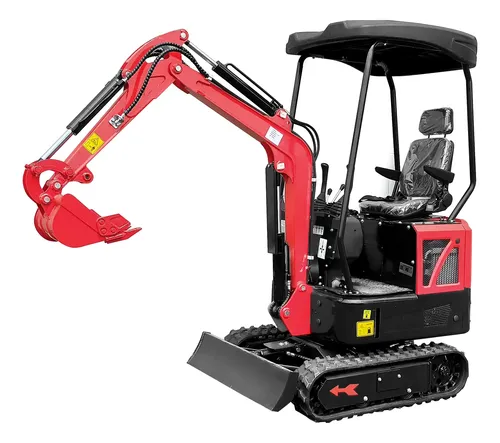 Mini Escavadeira Diesel 25hp 1500kg Cabine Aberta Cobertura