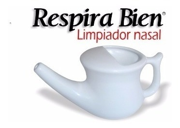 Respira Bien Limpiador Nasal, Neti Pot, Tetera Envío Gratis