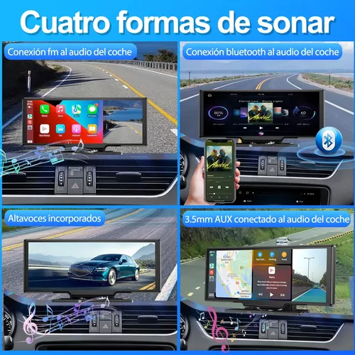  01 HD DVR para coche, grabadora de conducción de coche, cámara  delantera y trasera para automóviles con función de grabación antirrobo para  seguridad del automóvil : Electrónica