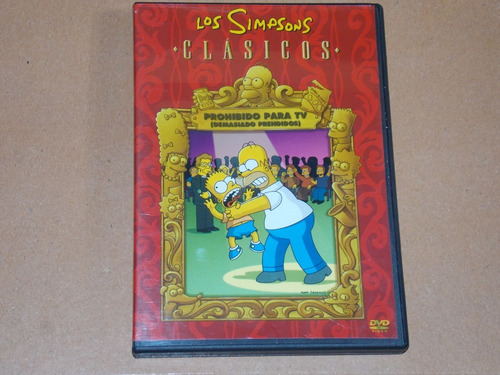 Dvd Original Los Simpsons Clasicos - Prohibido Para Tv 