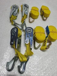 Comprar 2 Pares De Cinta De Amarração Com Catraca Cinta De 2m X 25mm no Mercado Livre