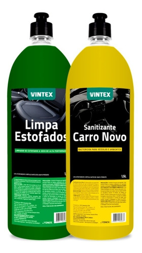Odorizador Cheirinho Carro Novo+ Limpa Estofados 1,5l Vintex