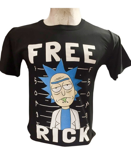 Remera Rick Sanchez Rick And Morty Free Rick Espectacular