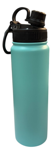 Botella Térmica 800ml Acero Inoxidable Con Filtro Infusiones Celeste