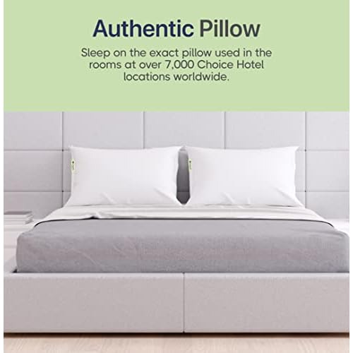 Auténtica Almohada De Lujo Suave Luminesse De Poliést...