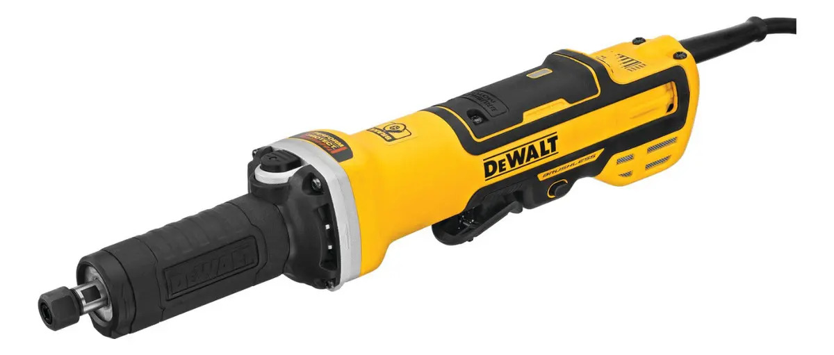 Amoladora Dewalt Dwe4997nvs Recta 1/4 1300w Profesional Amarillo 50 Hz