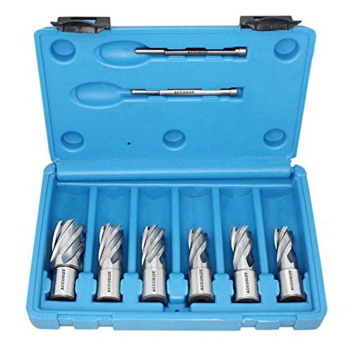  Hss Professional Annular Cutter Set 1 Cutting Depth 7 ...