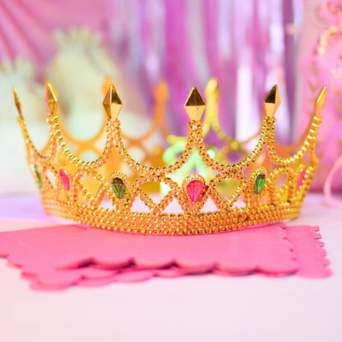 Corona Reina Queen Princesa Plastica Plastica
