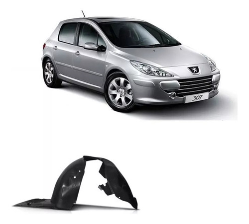 Parabarro Peugeot 307 2007 2008 2009 2010 2011 Novo Direito