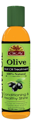 Okay Tratamiento De Aceite Caliente Para El Cabello 177ml