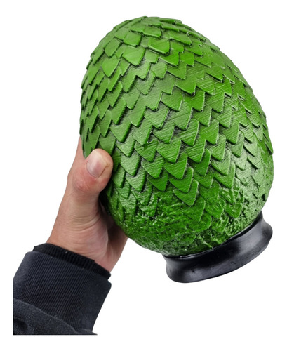 Ovo Dragão Game Of Thrones Daenerys Colecionavel Verde