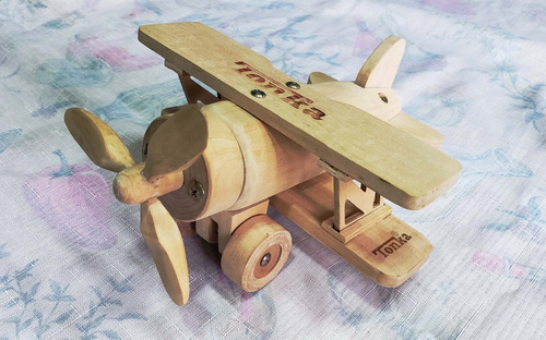 Avion De Madera Armable Marca Tonka