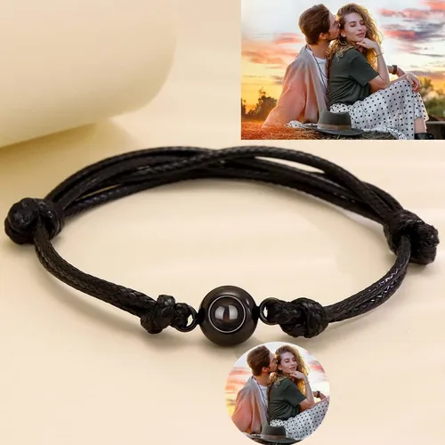 . Pulsera De Fotos De Proyección Personalizada, Ajustable