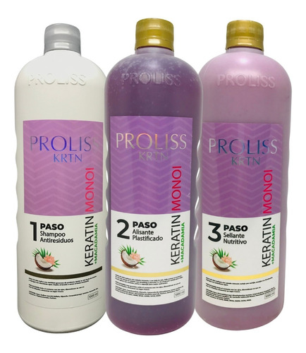 Kit De Alisado Lavado Inmediato - Proliss - Cruelty Free