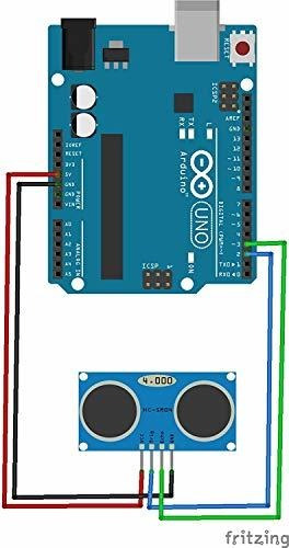 Módulo De Distancia De Sensor Ultrasónico D-flife Hc-sr04 De