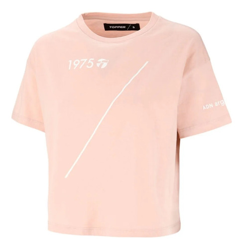 Remera Topper Logo Tee 1975 Rosa Mujer