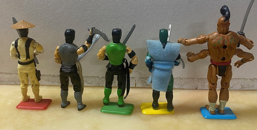 Gi Joe Mortal Kombat Reptile, Smoke, Sub Zero, Goro, Raiden (Usado)