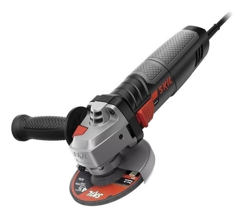 Imagen 1 de 2 de Esmeriladora angular Skil 9004 de 50 Hz/60 Hz negra 700 W 127 V