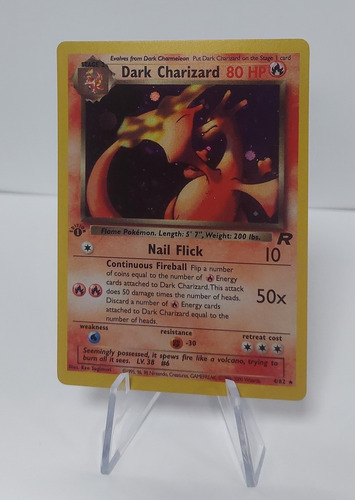 Dark Charizard Blastoise Gyarados Dragonite Holo - Proxy Dark Machamp Inglés