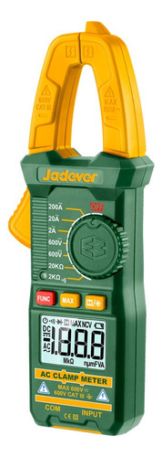 Multitester Pinza Amperimétrica 600v 2000 Conteos Jadever