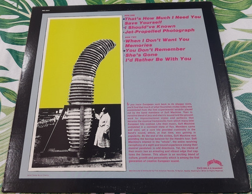 Soft Machine - Soft Machine Lp Usa Gong Robert Wyatt K Ayers (Usado)