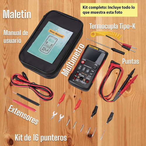 Capacimetro Aeng Q1 Digital True Rms AC/DC