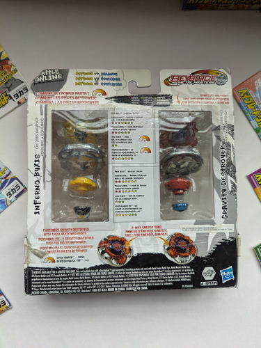 Beyblade Metal Fight Hasbro Gravity Demolition 2 Pack (Usado)
