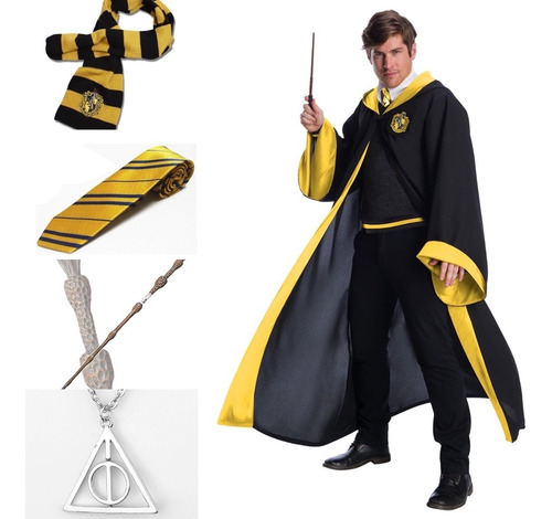 Disfraz Hufflepuff  Adulto Harry Potter Despacho Inmediato 