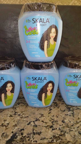 Máscara 2 En 1 Crema De Peinar 1 Kg Skala Mais Cachos.libera