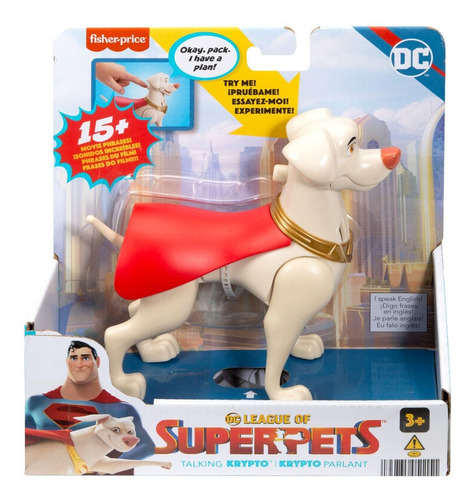 Fisher Price Dc League Of Super Pets Krypto Hjf30