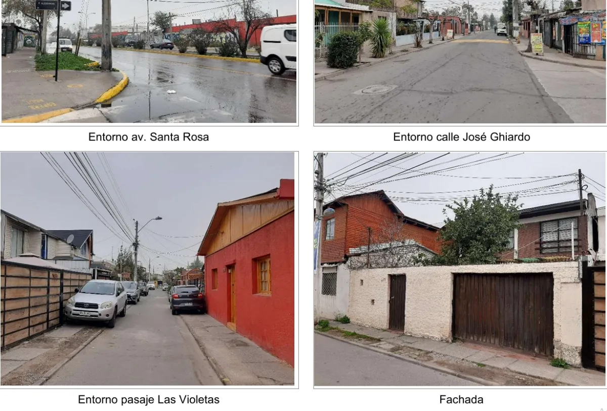 Imagen 1 de 5 de Casa Hermosa Buen Sector Comuna La Granja Pje Cerrado Metro