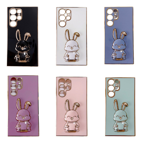 Cute Rabbit Holder Phone Bracket Case For Samsung