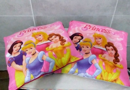 Almohadas De Princesa X 2. Infantil