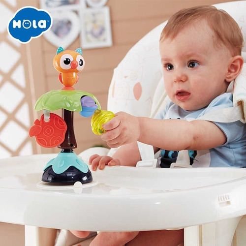 Sonajero Con Sopapa De Mesa Buho Inteligente Hola 3150b Full