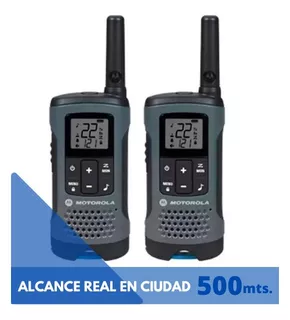 Radios Motorola T200 Alcance 32km/20mi Recargable / 2 Pzas