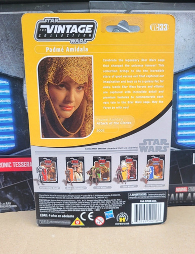 Padme Peasant Anakin Vintage Star Wars Black Series Amidala (Usado)