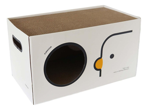 Rascador De Casa Para Gatos, Cama, Muebles De 54cmx30cmx30cm