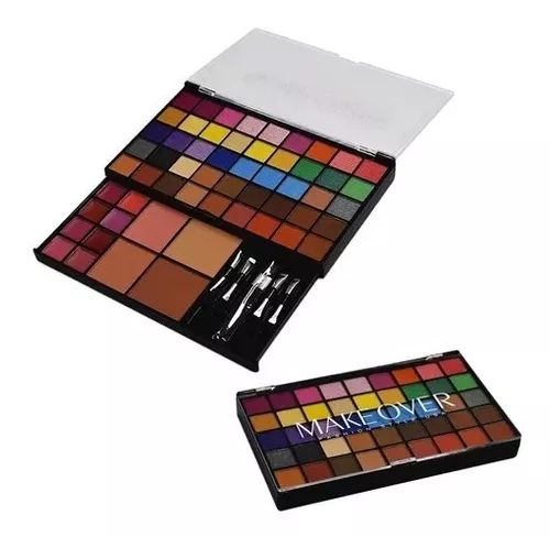 Makeover Set Maquillaje Paleta Sombras Y Rubores Fms-04