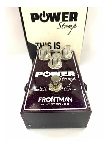 Pedal Guitarr Power Stomp Frontman Booster Novo Original