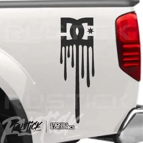 Calcos Ploteo Dc Stickers Mancha Lateral Autos Camioneta 4