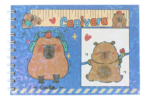 Capybara Y Bobbie Libro De Dibujo Para Colorear