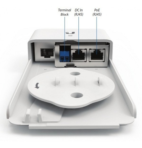 Imagen 4 de 6 de Ubiquiti F-poe G2 Fiber Poe Fibra A Ethernet Poe Exterior