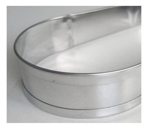 Pack Personalizado Moldes Lomo Acero Inox 20x6x4 Plateado