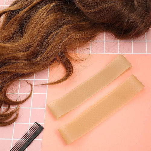 Li 4 Peças De Faixa De Peruca Com Alça De Silicone